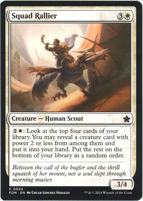 Squad Rallier - 0024 - Foundations - Magic the Gathering (MTG)