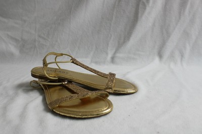 gold shoes size 2