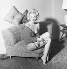 1950s Negative-sexy blonde pinup girl Sandy Hagen-cheesecake t265755