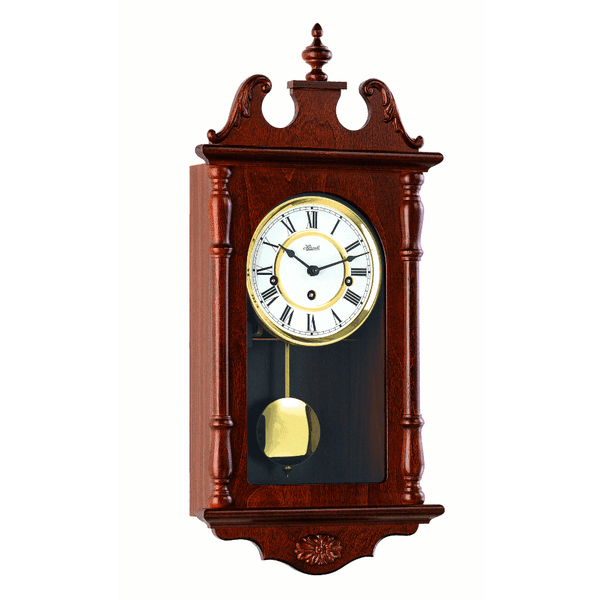 Hermle Anne Mechanical Regulator Wall Clock Walnut Westminster Hermle Anne Mechanical Regulator Wall Clock Walnut Westminster Chime