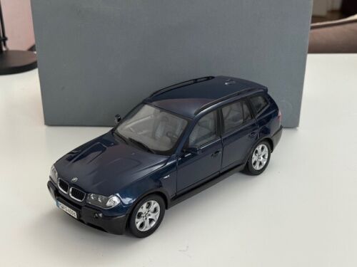 1:18 Kyosho BMW X3 3.0d (E83) / Monaco Blue / 80430300733 Dealer Edition - Foto 1 di 4