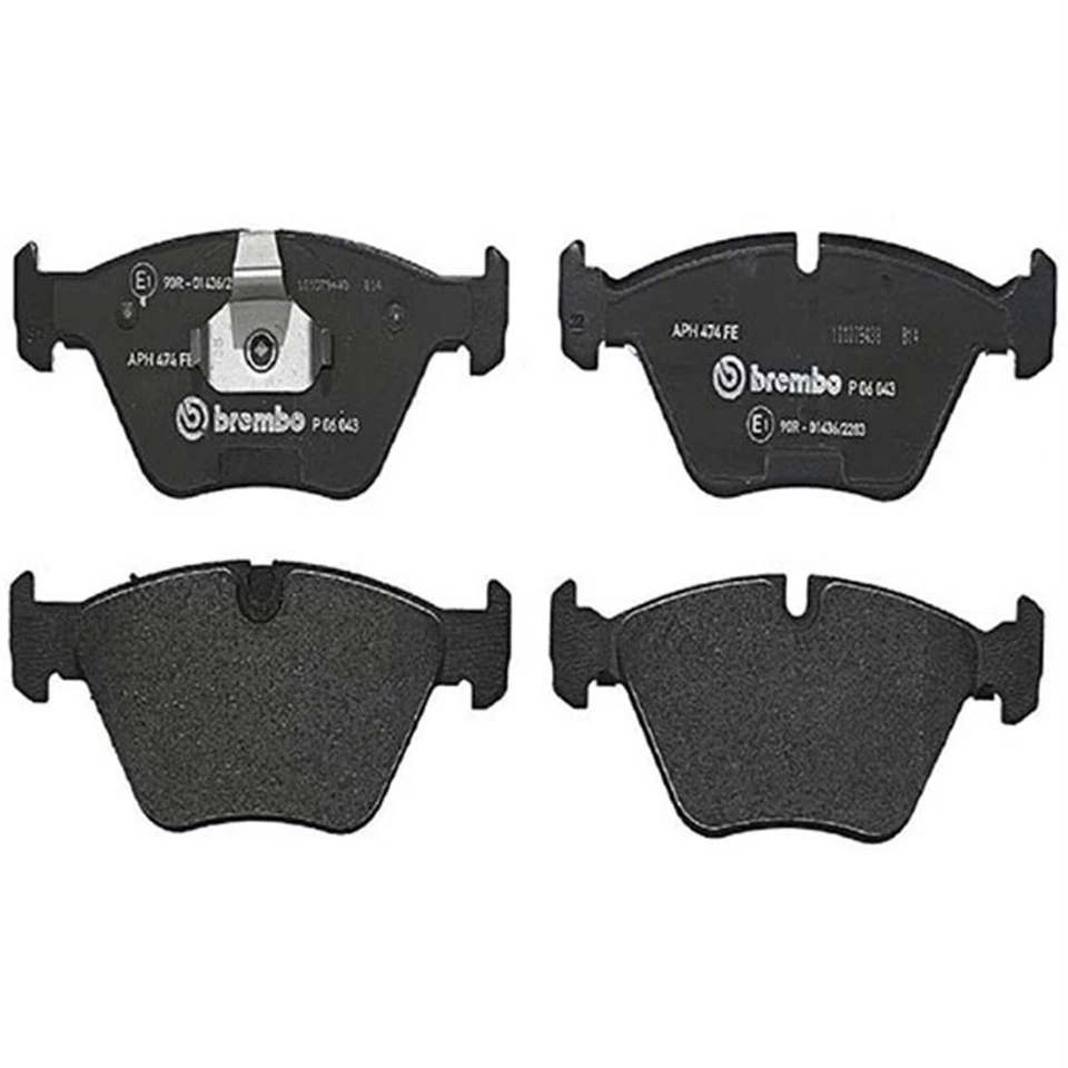 Pastilhas de freio Brembo kit dianteiro pastilhas metálicas (4 peças) para 2001-2006 BMW 330Ci - Imagem 3 de 3