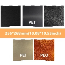 3D Printer Build Plate For Anycubic Kobra 3/3 Combo Double-Side Hotbed 256x268mm