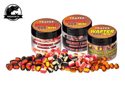 Traper Mini Wafter Wafters 6mm Dumbells Pop Up Köder Duo Color Hakenköder.