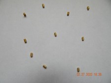 BRASS SOCKET SET SCREWS  4/40 x 3/16" CUP POINT 10 PCS. NEW