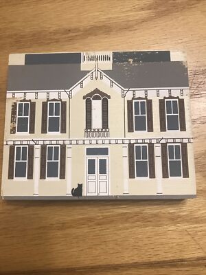 1991 Cat's Meow Wood Replica of The Scull House, Dover,Delaware