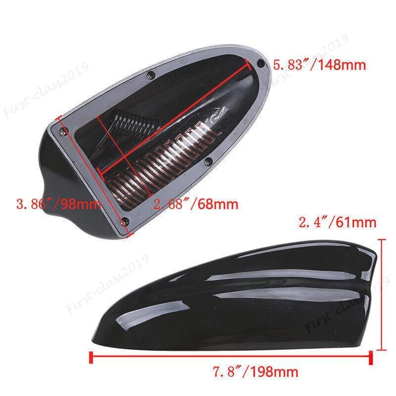 For Hyundai Sonata 2015-19 GPS Black Shark Fin Antenna Cover Signal AM/FM Aerial - Image 3 of 4