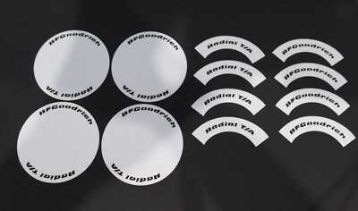 1/10th Scale BF Goodrich Radial T/A Tyre Tire Stencils Templates Revell Monogram
