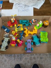 Burger King Kids Club Lot Action Figures cars and more all clean