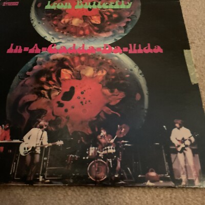 LP Vinyl IRON BUTTERFLY In A Gadda Da Vida Ex SD 33-250