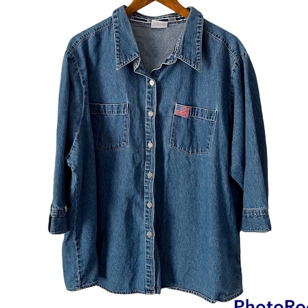 Robe Carolina Blues En Jean - Taille Large (L) - Bleu, Occasion Très Bon état