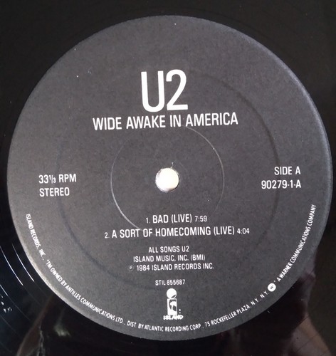 U2 Wide Awake In America 1985 - 090279-17 - Picture 5 of 9
