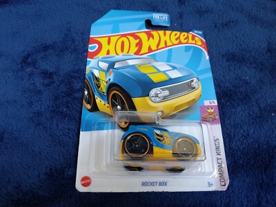 2022 Hot Wheels Compact Kings 3/5 Rocket Box Blue