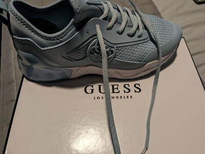 Women GUESS Light Blue Sneakers Size