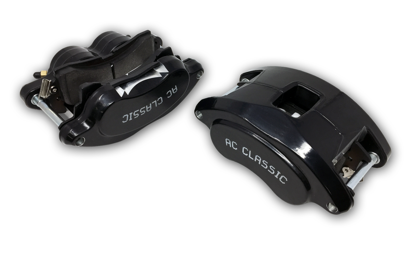 loaded brake calipers 4039 4040 d52 pad twin dual piston caliper black