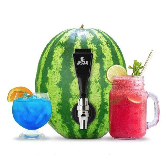 UncleNormNorm Watermelon Fruit Drink Dispenser Spigot Spout Keg Tap