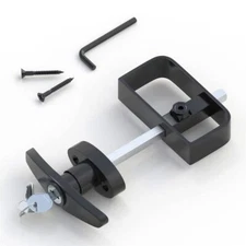 Shed Door Lock Latch T Handle Lock 5-1/2 Inch Steam w/ 2 Keys Shed Door Hardware