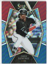 Jesus Sanchez 2022 Panini Select Tri-Color Prizm Parallel Card #146