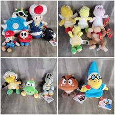 Super Mario Bros Mario Kart Allstar Plush Lot Of 17