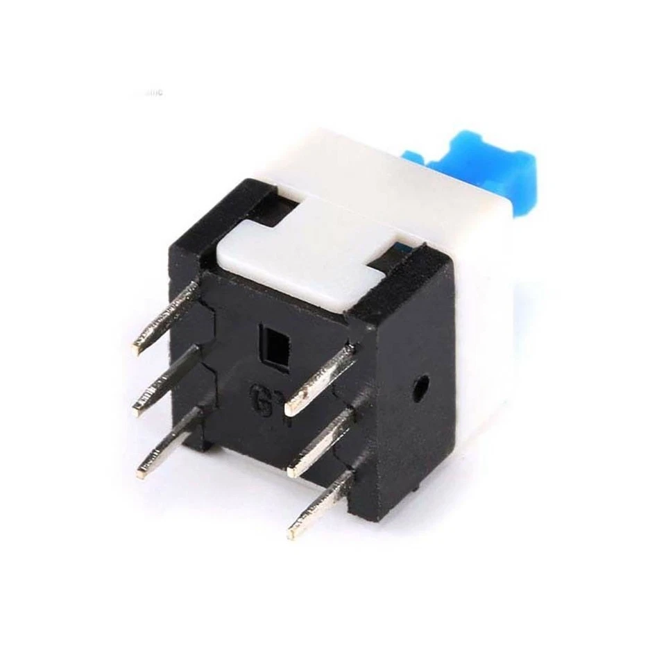 Mini Self-Locking/Non-self-locking Square Push Button Switch 6 Pin 5.8mm-8.5mm - Image 4 of 4