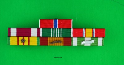 Bronze Star, Meritorious Service, ARCOM - Army Vietnam War Mounted 7 ...