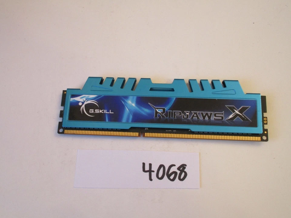 G.Skill Ripjaws (Blue) 2Gb PC3-14900 1866Mhz DDR3 Desktop Memory RAM (4068) - Image 2 of 2