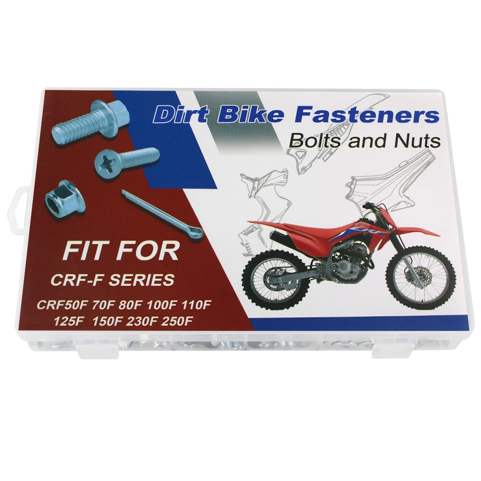 Комплект болтов рамы обтекателя 300 шт подходит для Honda CRF100F 2004-2013 CRF110F 2013-2024 - Изображение 4 из 4