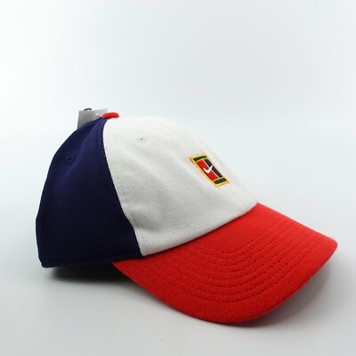Nike Court Heritage86 Tennis Hat Red White Blue Adjustable Strap DJ6147-100 New | eBay