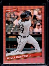 2020 Panini Donruss - [Base] - Holo Pink #236 - Retro 1986 - Willi Castro rc