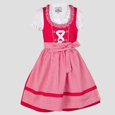 Children's dirndl Nele red costume dress dirndl girls with blouse