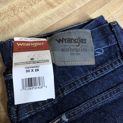 専用3 Wrangler Men's Regular Fit Cotton Jeans 10ZM200RD Size 30x29 New