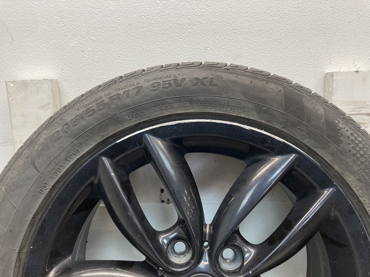 Mini Cooper Wheels 5-Star Double Spoke Black R124