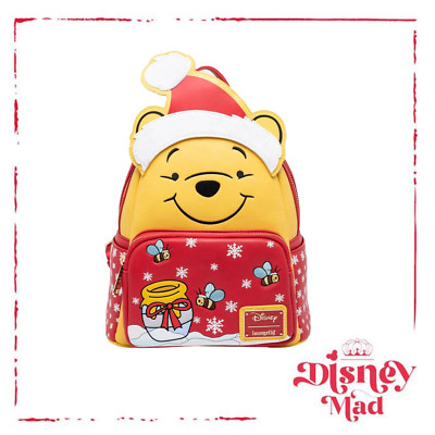 Loungefly Disney Santa Winnie the Pooh Mini Rucksack 707 Exclusive
