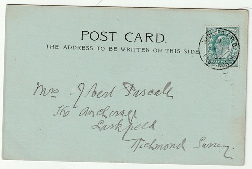 1902 MIDLAND T P O DA NORD CODICE N CANCELLAZIONE JESMOND DENE NEWCASTLE PPC - Foto 1 di 3