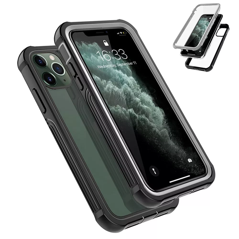 Case for iPhone 13 Pro & iPhone 13 Pro Max TPU Shockproof Protective Phone  Case Support Wireless Charging 