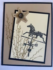 Country road masculine birthday friendship card kit of 10 made w/ Stampin' Up!