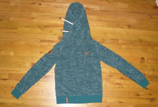 NAKETANO Women  s Brave New World Green Sweatshirt Hoodie Size Medium