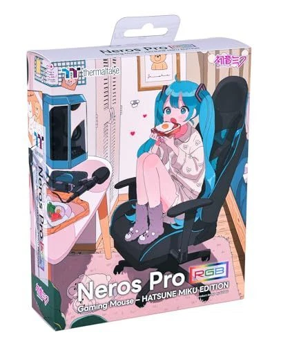 Thermaltake Gaming Mouse Neros Pro RGB Vocaloid MIKU EDITION New F/J - Image 4 of 4