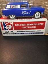 1955 Chevy Sedan Delivery Blue Truck Limited Edition Coin Bank  Sentry Hardware
