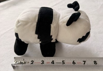 JINX Minecraft Plush panda Stuffed Animal Toy Black White 7 in 2020