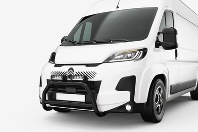 BLACK-LINE Edelstahl Frontschutzbügel für CITROEN JUMPER 2 - 2024+