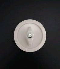 Berker 1647 Zentralstück Mit Knebel Serie 1930 Polarweiß Glänzend