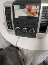 2009-2012 Dodge Ram Column Shift Radio Climate Hvac Dash Vent Bezel Trim Silver 2009-2012 Dodge Ram Column Shift Radio Climate Hvac Dash Vent Bezel Trim Silver