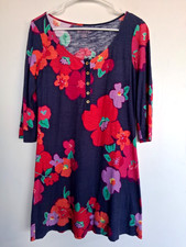 Lilly Pulitzer size S Navy blue w bright floral print dress. Excellent condition