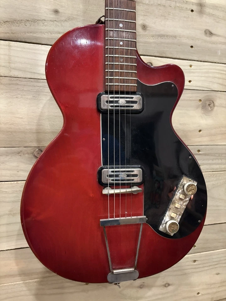 Guitarra Eléctrica Hofner Colorama 1959 De Colección Hecha en Alemania Foto 3 de 4