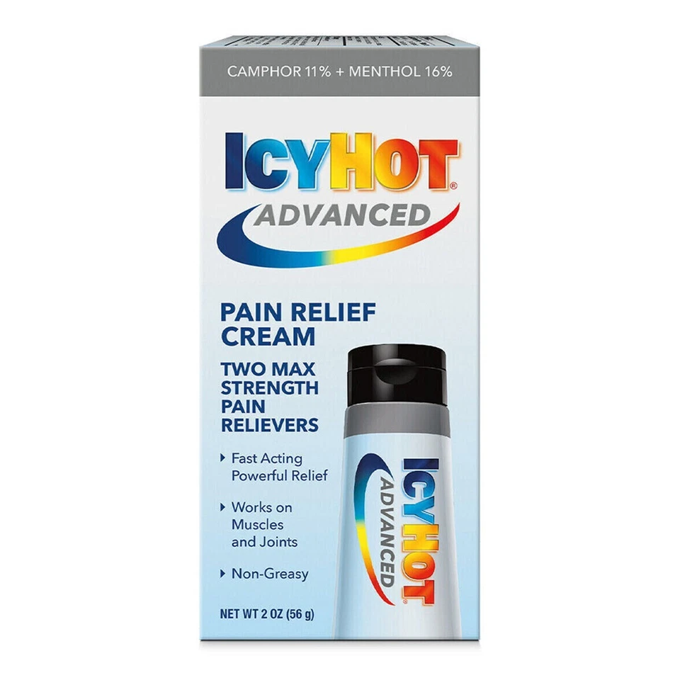 50 ct. LOTE - Crema Alivio del Dolor Avanzada Icy Hot - Alivio del Dolor Fuerza Máxima 2oz Foto 3 de 3
