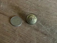 Brookline Police Obsolete Button Massachusetts Chas Reese NY USA 7/8" Vintage