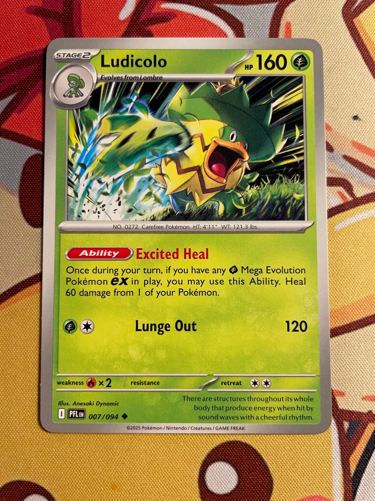 M2: Inferno X #007/080 Ludicolo