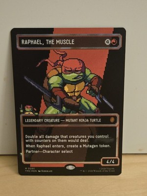 Raphael, the Muscle (0091) (Borderless) (Surge Foil) TMNT