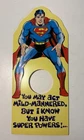 NOS Vintage Greeting Birthday Card DC Comics Superman 1978 Original, Mark 1 #2
